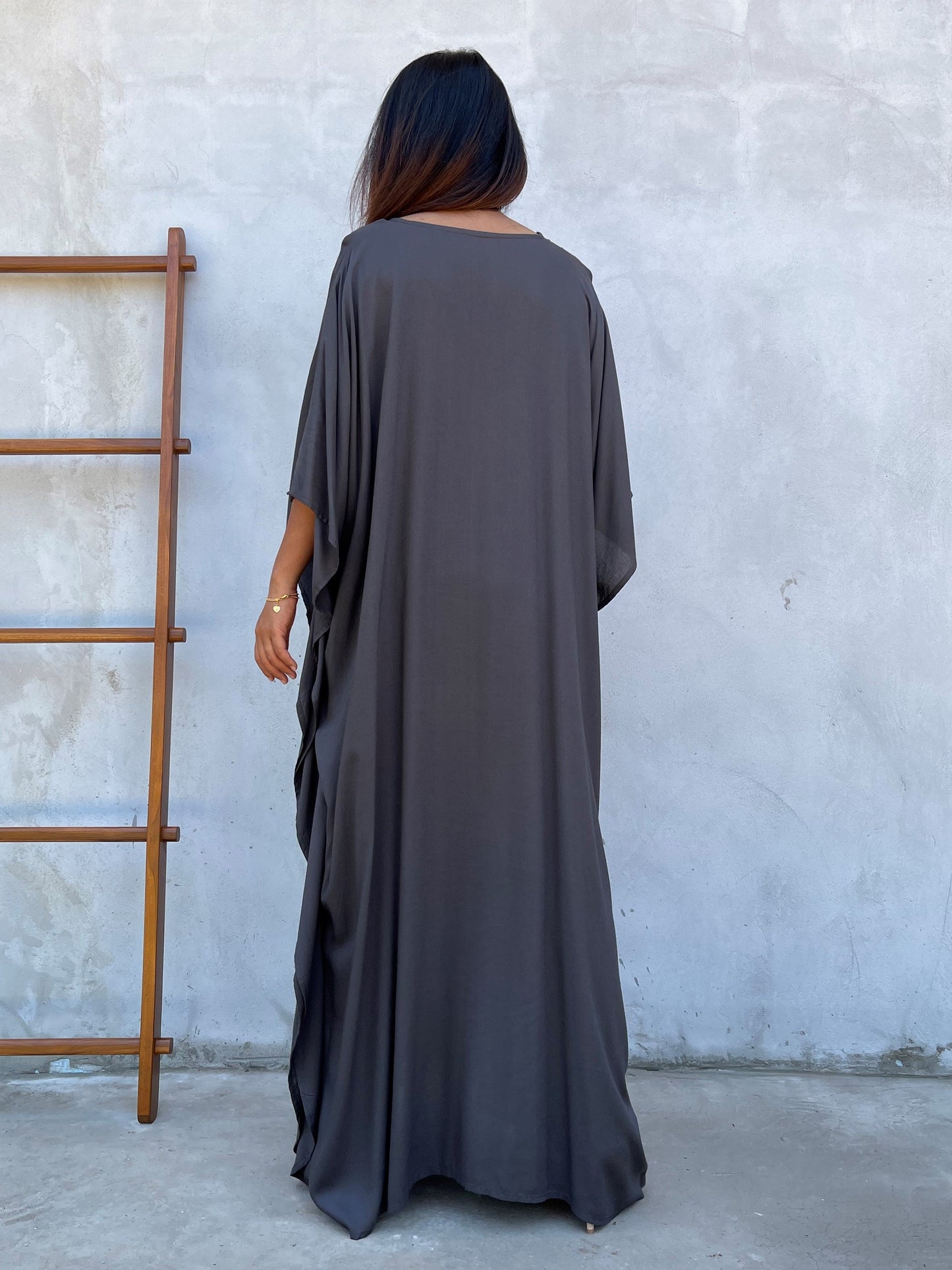 MALA handworks Eva Kaftan in Gray