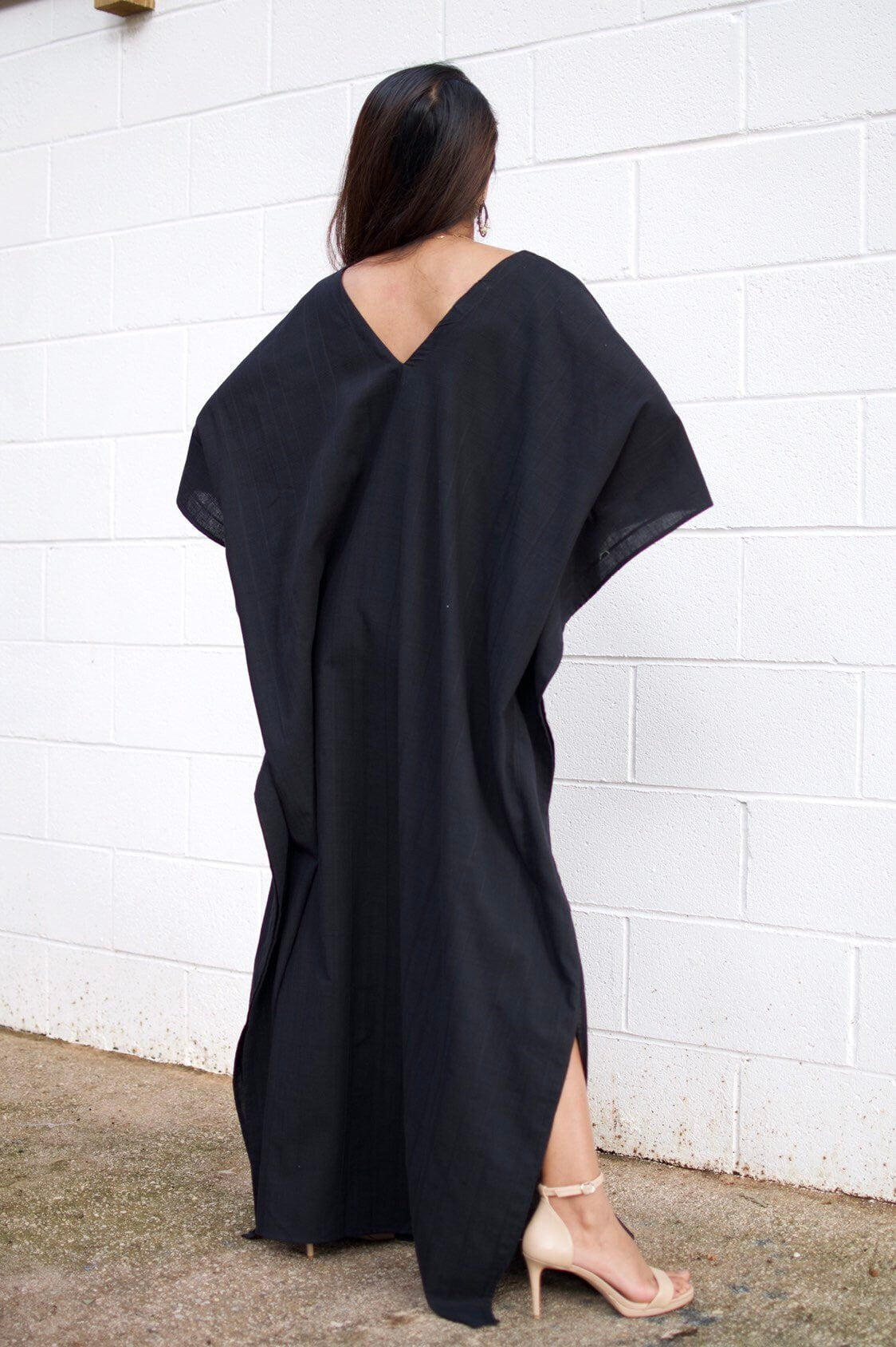 MALA handworks  Evelyn Kaftan in Black