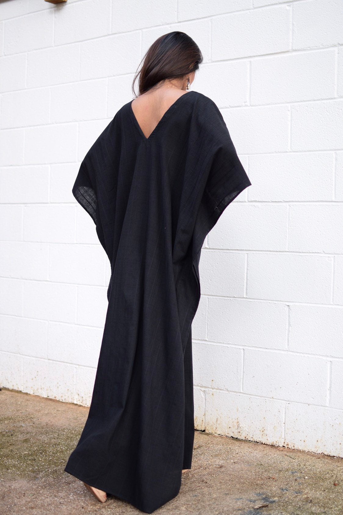 MALA handworks  Evelyn Kaftan in Black