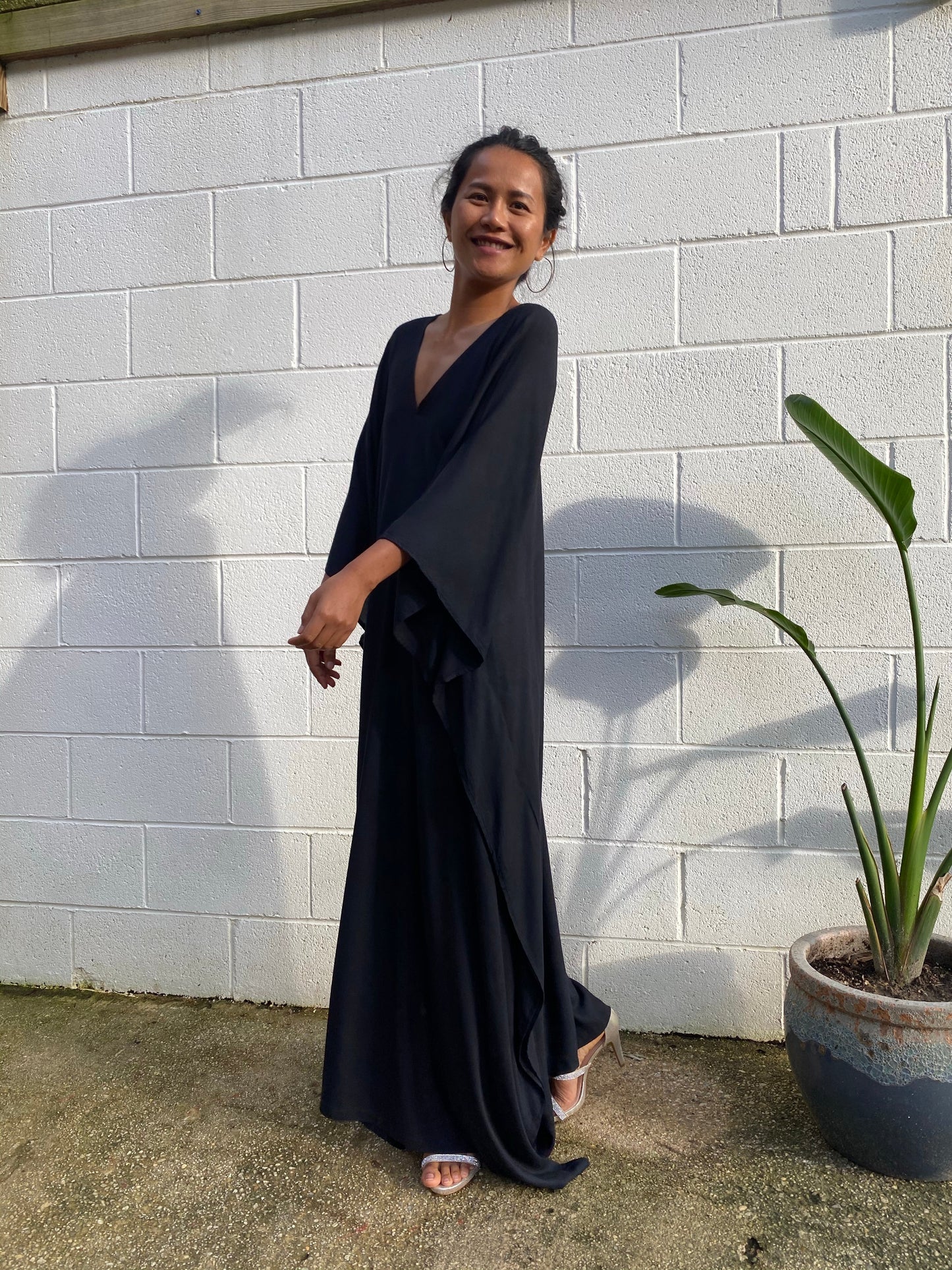 MALA handworks Mala Kaftan in Black