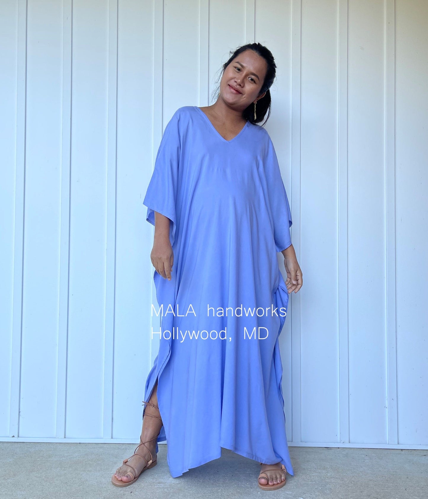 MALA handworks Mala Kaftan in Lavender