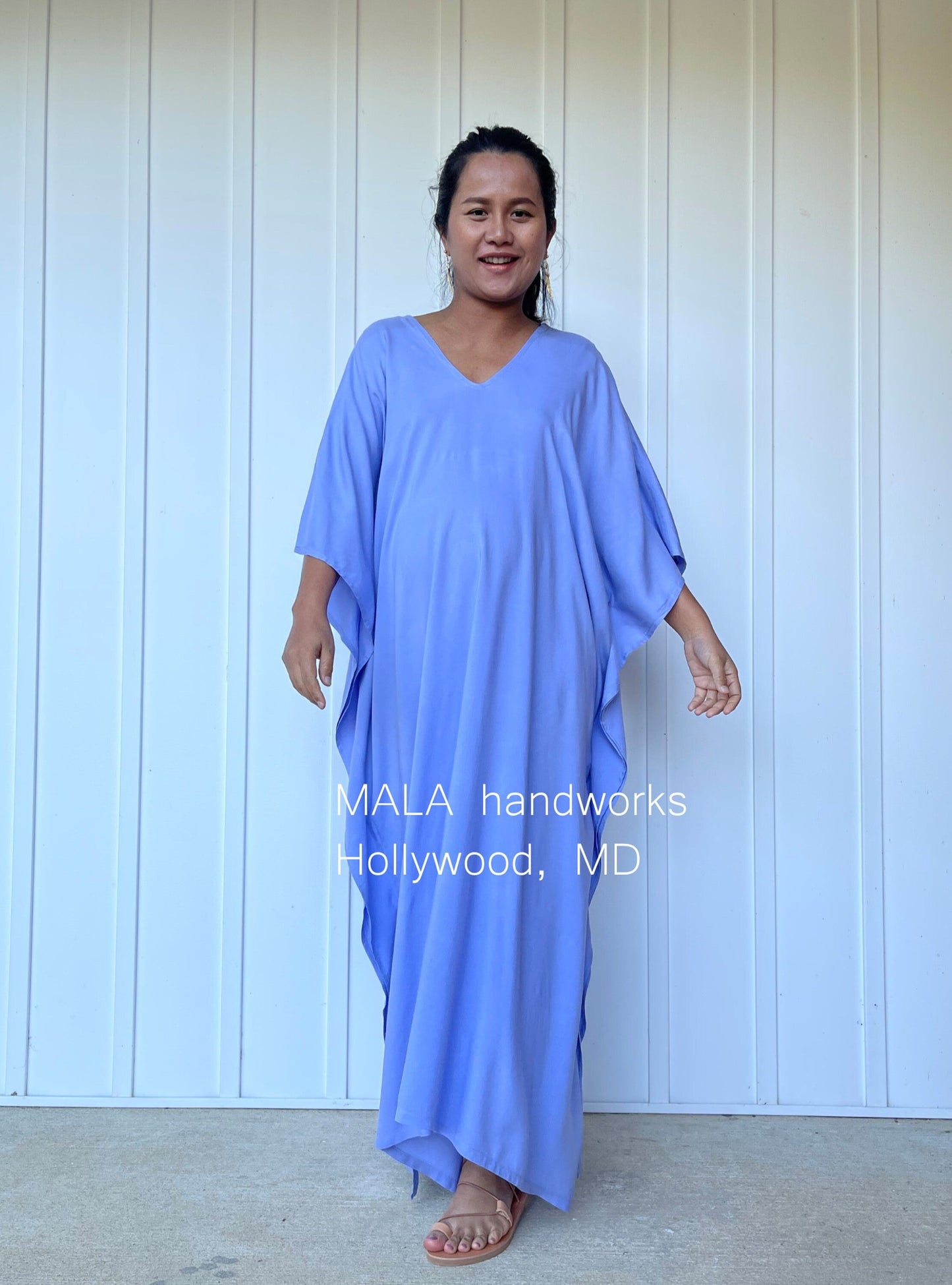 MALA handworks Mala Kaftan in Lavender