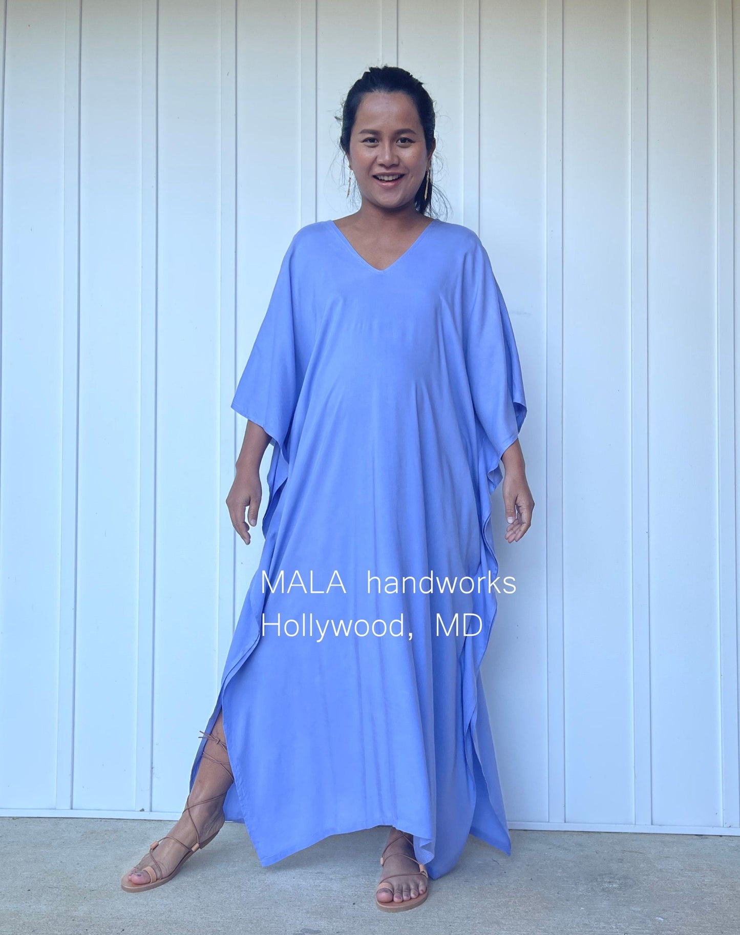 MALA handworks Mala Kaftan in Lavender