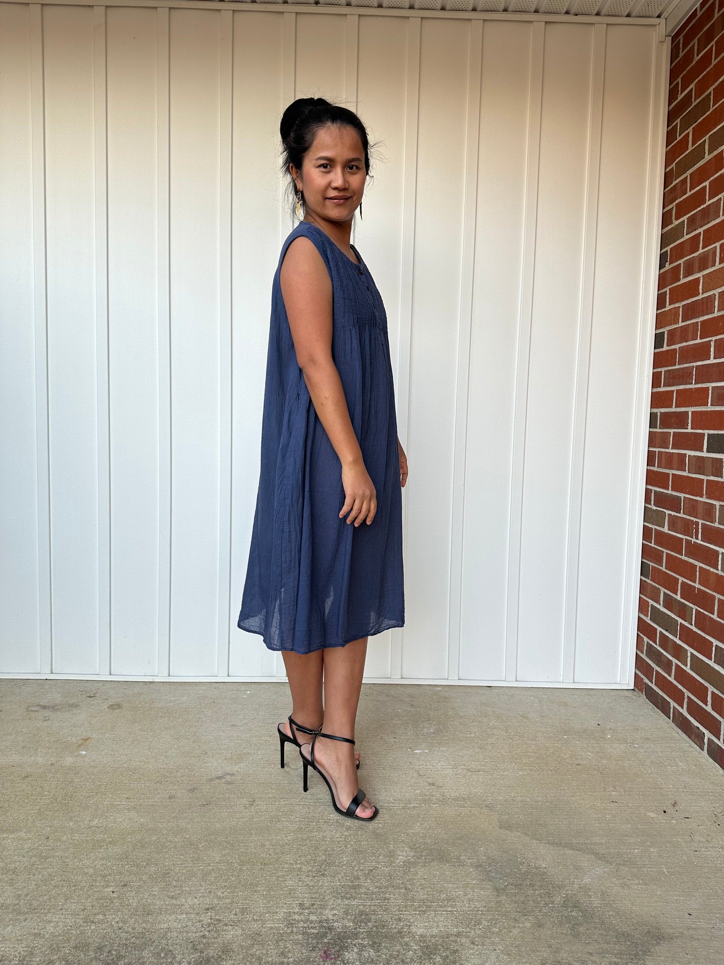 MALA handworks Mini dress Cotton gauze