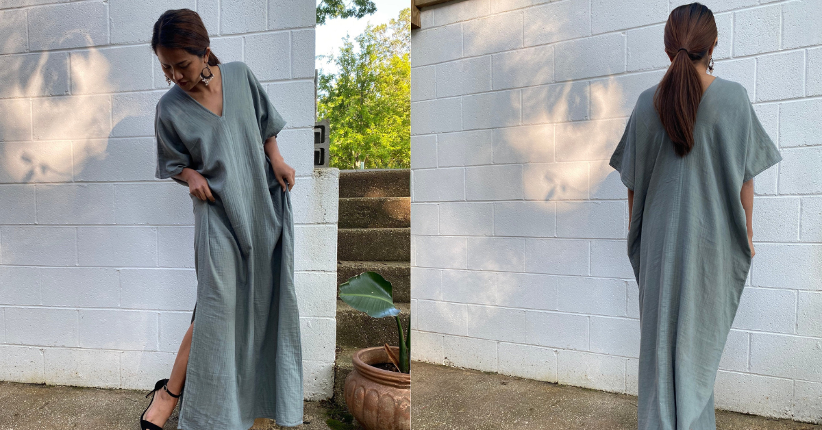 Why Cotton Gauze Kaftans Are the Ultimate in Easy, Stylish Dressing