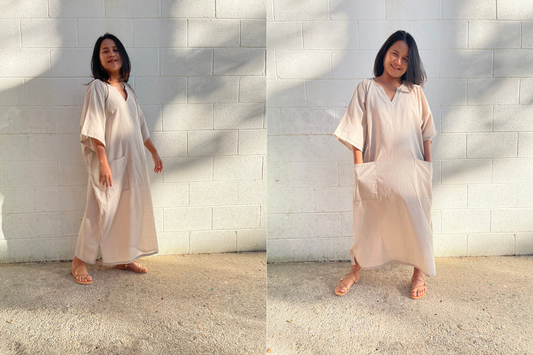 Function Meets Fashion - The Convenience of Pockets in Mala hand Works Kaftans