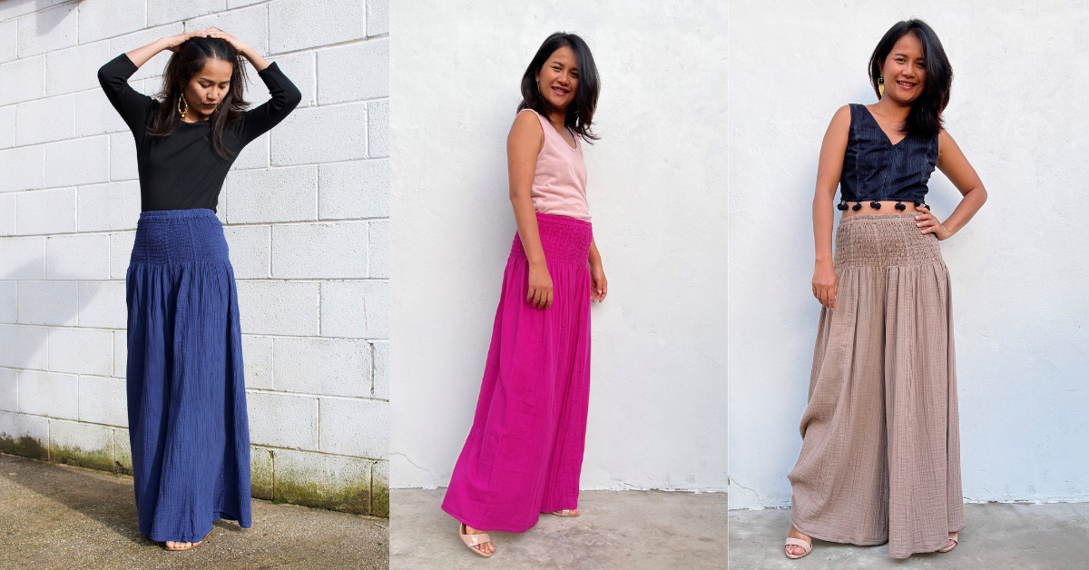 Bold in Fuchsia: How to Style Wide-Leg Pants Sustainably