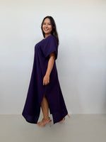 Mala Handworks Gloria Cotton Kaftan in Blackberry