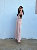 Mala Handworks Alice Jersey Cotton Kaftan in Tan