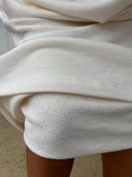 Mala Handworks Alisa Petite Cotton Kaftan in White