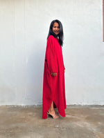 MALA handworks Aura Double Gauze Cotton Shirt Dress in PL-8