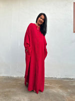 MALA handworks Aura Double Gauze Cotton Shirt Dress in PL-8