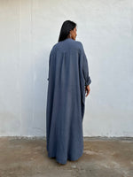 MALA handworks Aura Double Gauze Cotton Shirt Dress in PL-9