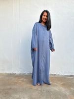 MALA handworks Aura Double Gauze Cotton Shirt Dress in PL-9