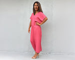 Mala Handworks Callie Petite Kaftan in Fuchsia
