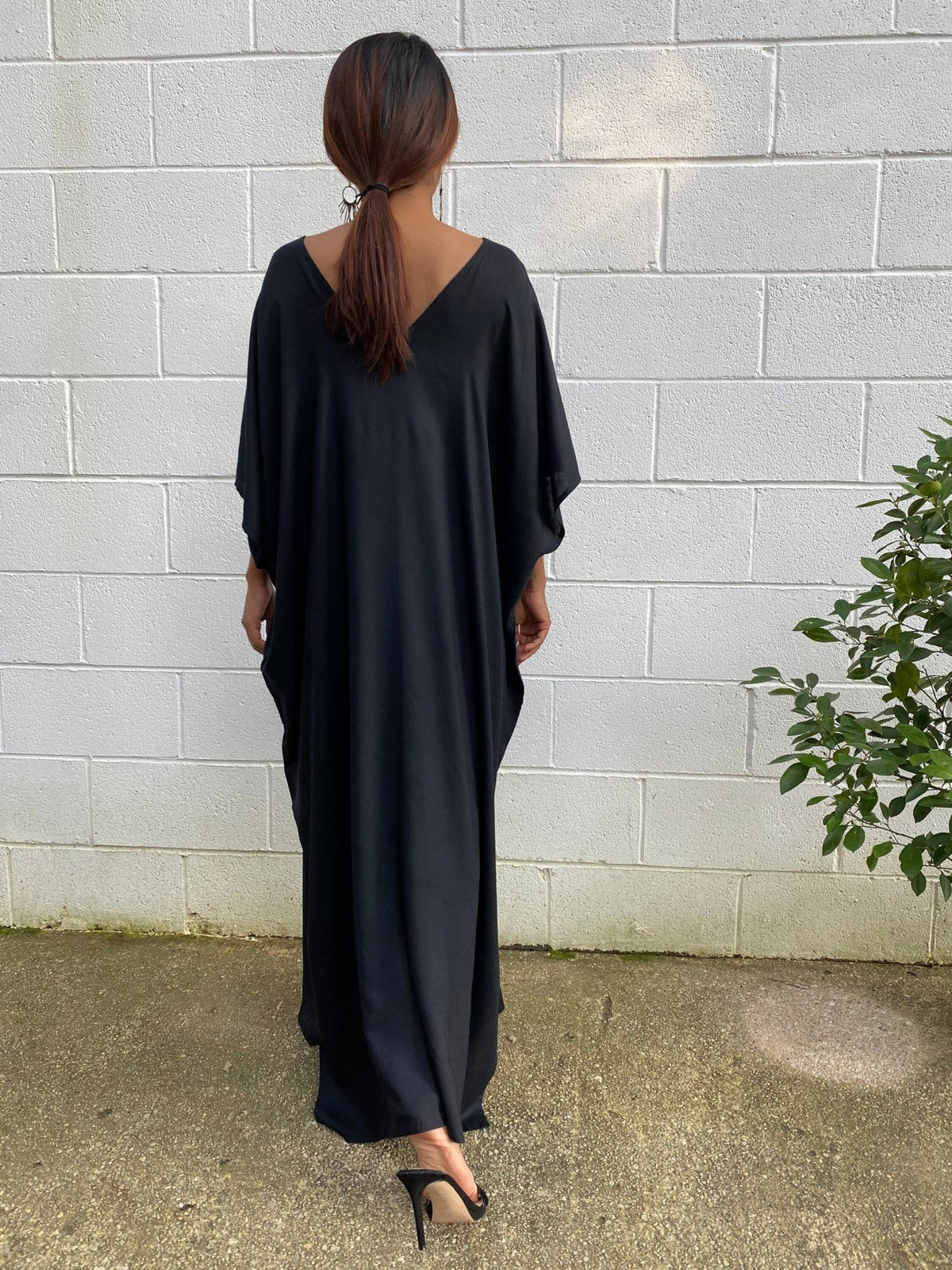 MALA handworks  Camila Kaftan in Black