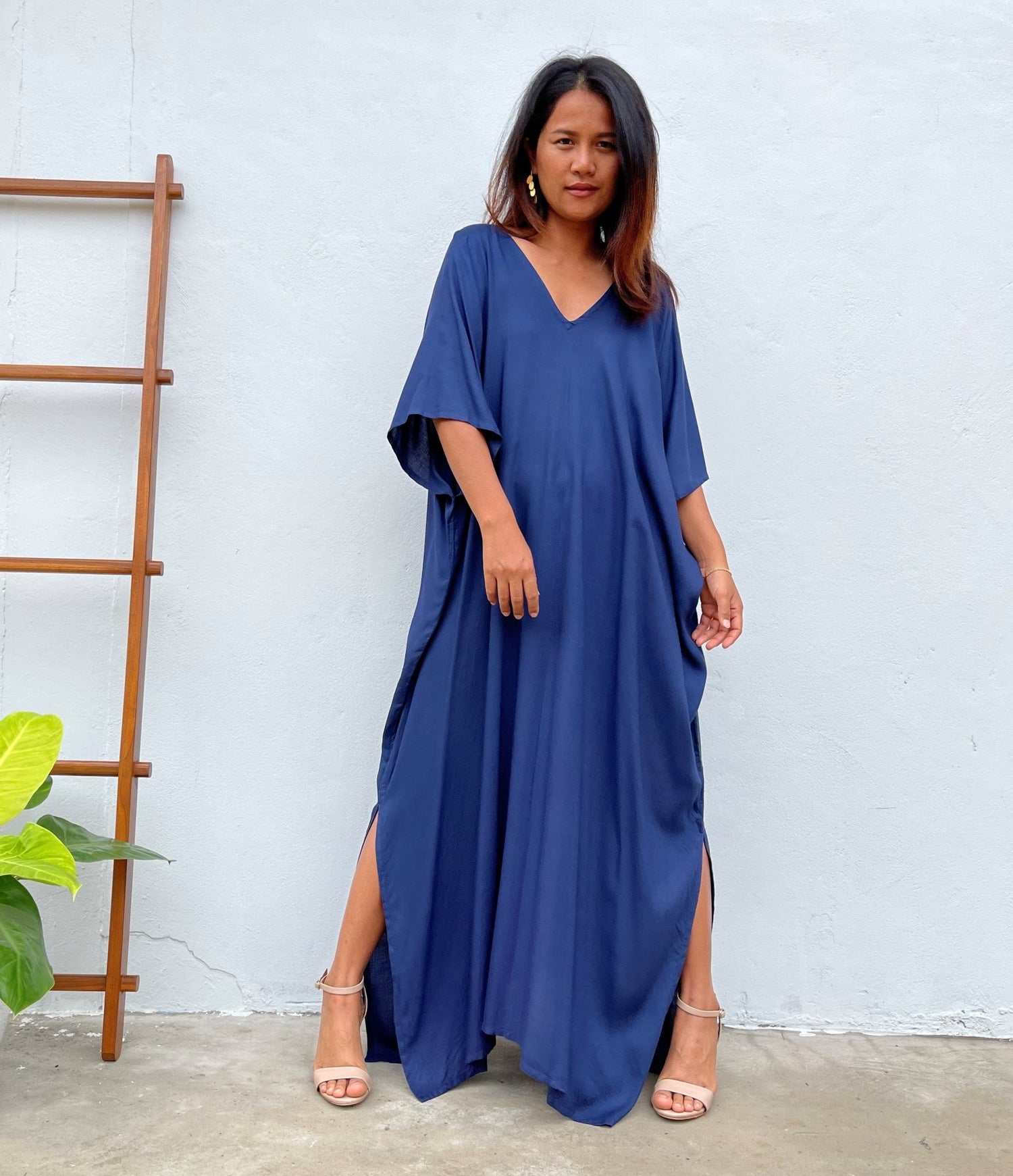 MALA handworks Camila Kaftan in Blue