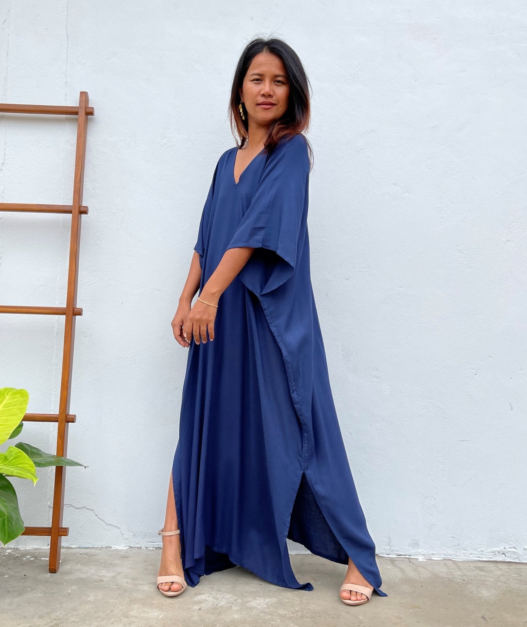 MALA handworks Camila Kaftan in Blue