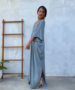 MALA handworks Camila Kaftan in Light Gray