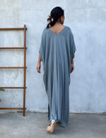 MALA handworks Camila Kaftan in Light Gray