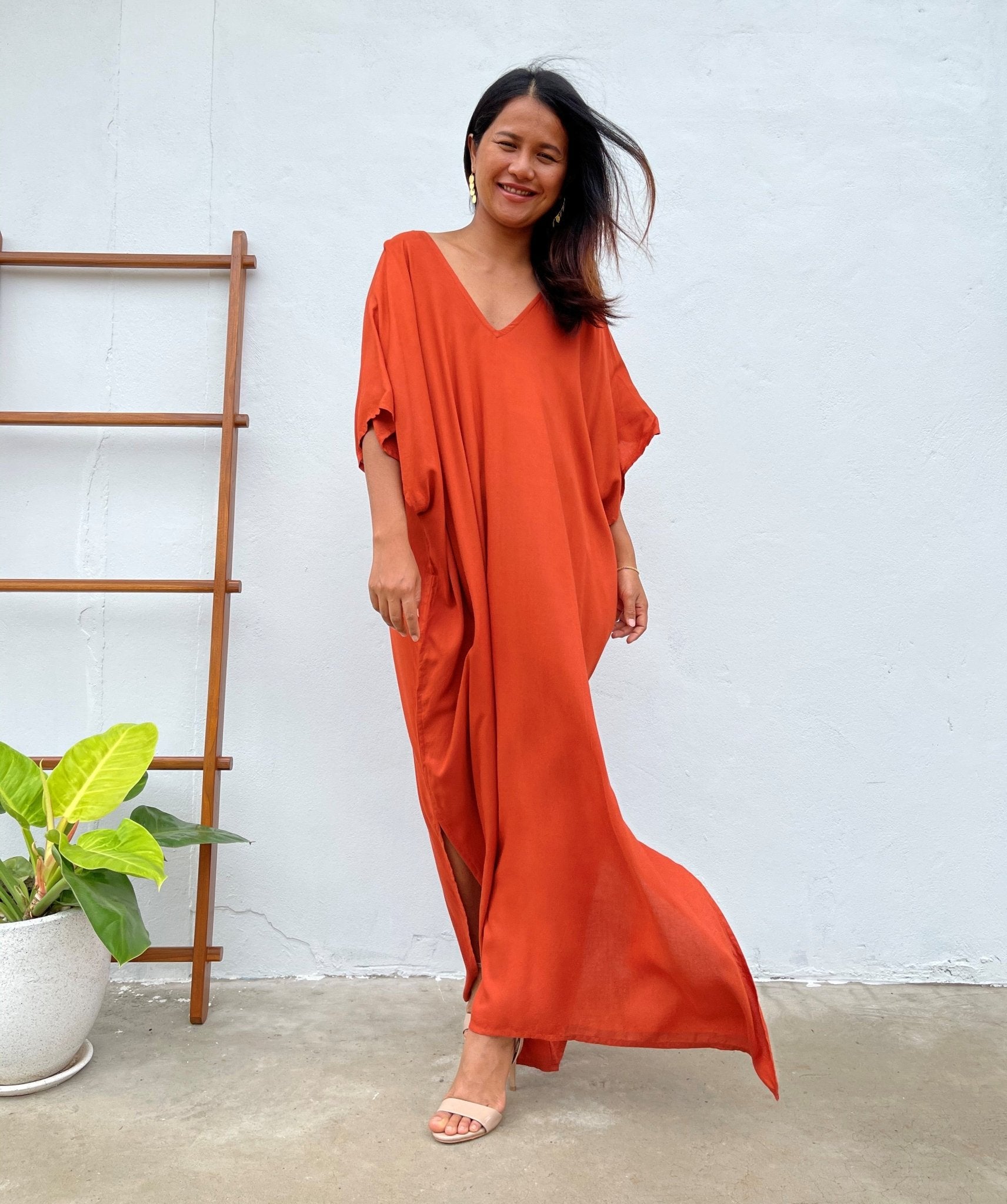 MALA handworks Camila Kaftan in Orange