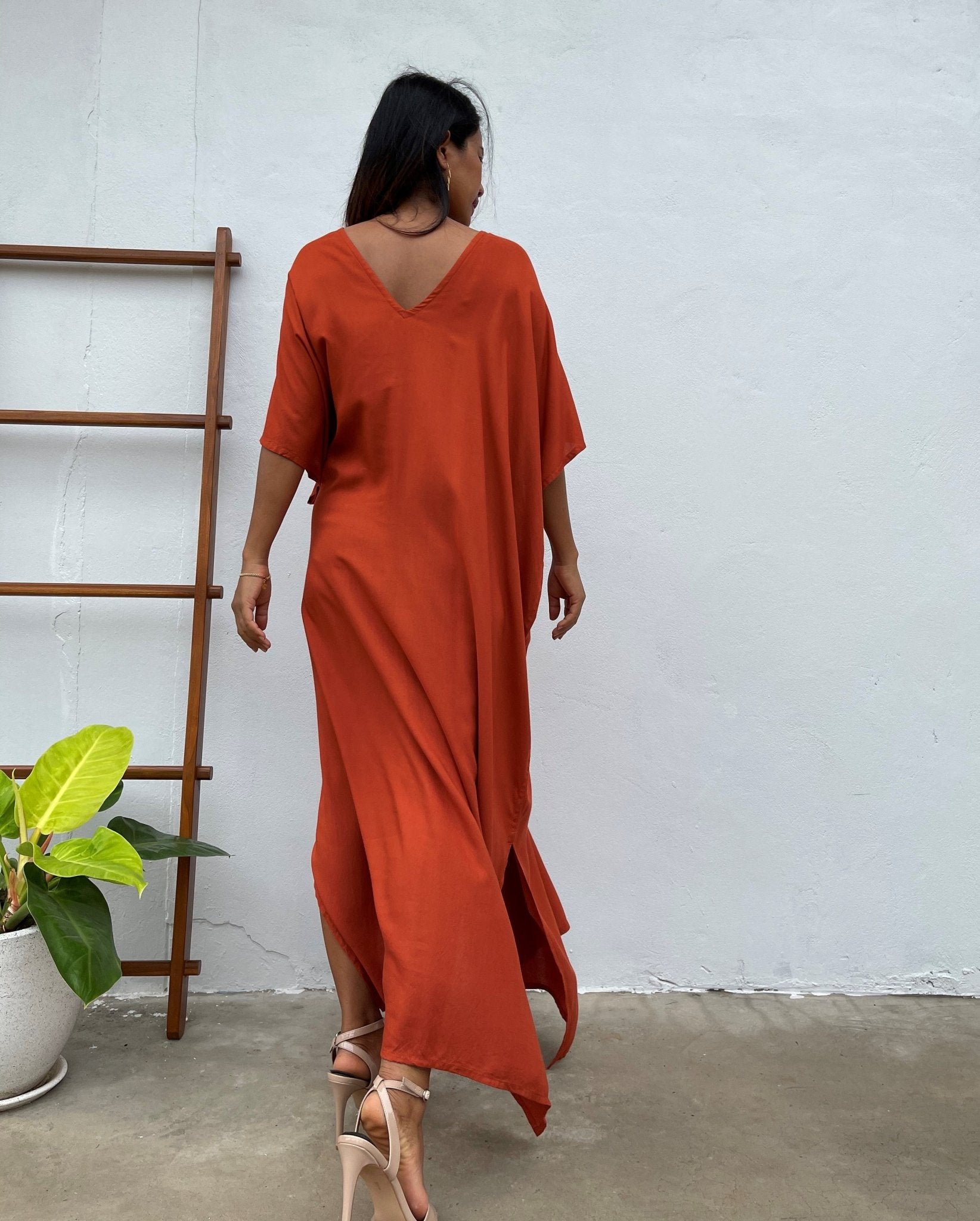 MALA handworks Camila Kaftan in Orange