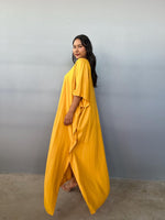 Mala Handworks Eva Kaftan in Mango