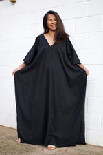 MALA handworks  Evelyn Kaftan in Black