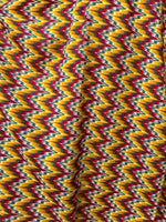 MALA handworks  56 Evelyn Kaftan in Yellow and Abstract Pattern
