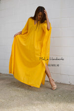 MALA handworks 56 Evelyn Kaftan in Yellow