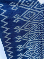 MALA handworks  Ikat Woven-58 Indigo Ikat kaftan, Organic indigo dye
