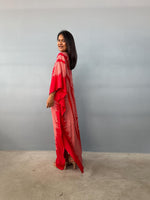Mala Handworks Luna Echoeye Kaftan in Red