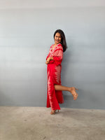 Mala Handworks Luna Echoeye Kaftan in Red