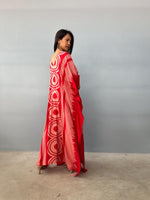 Mala Handworks Luna Echoeye Kaftan in Red