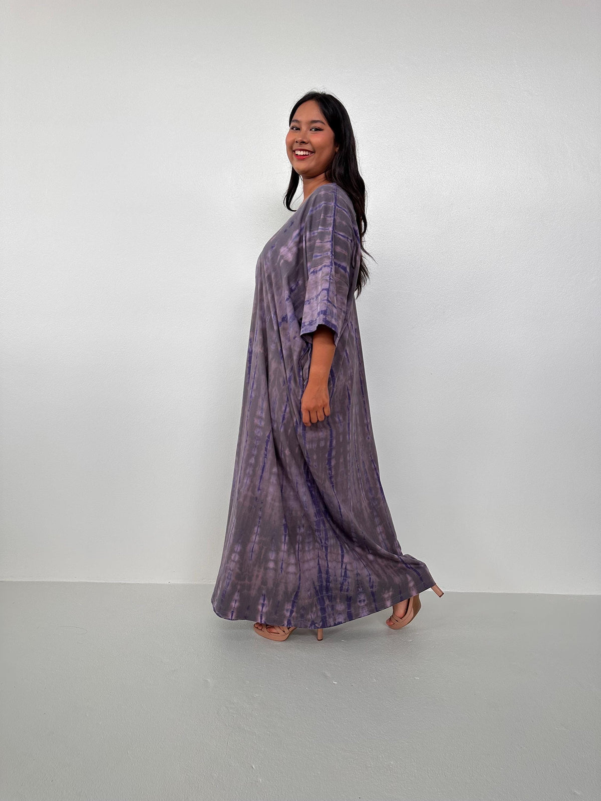Olivia Gray Tie Dye Kaftan front view