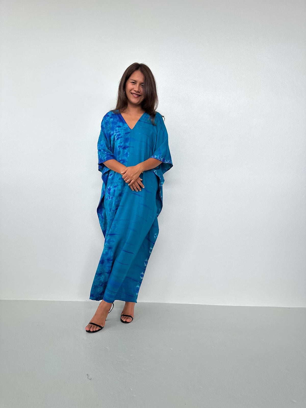 Nora Kaftan in Sapphire Tie Dye