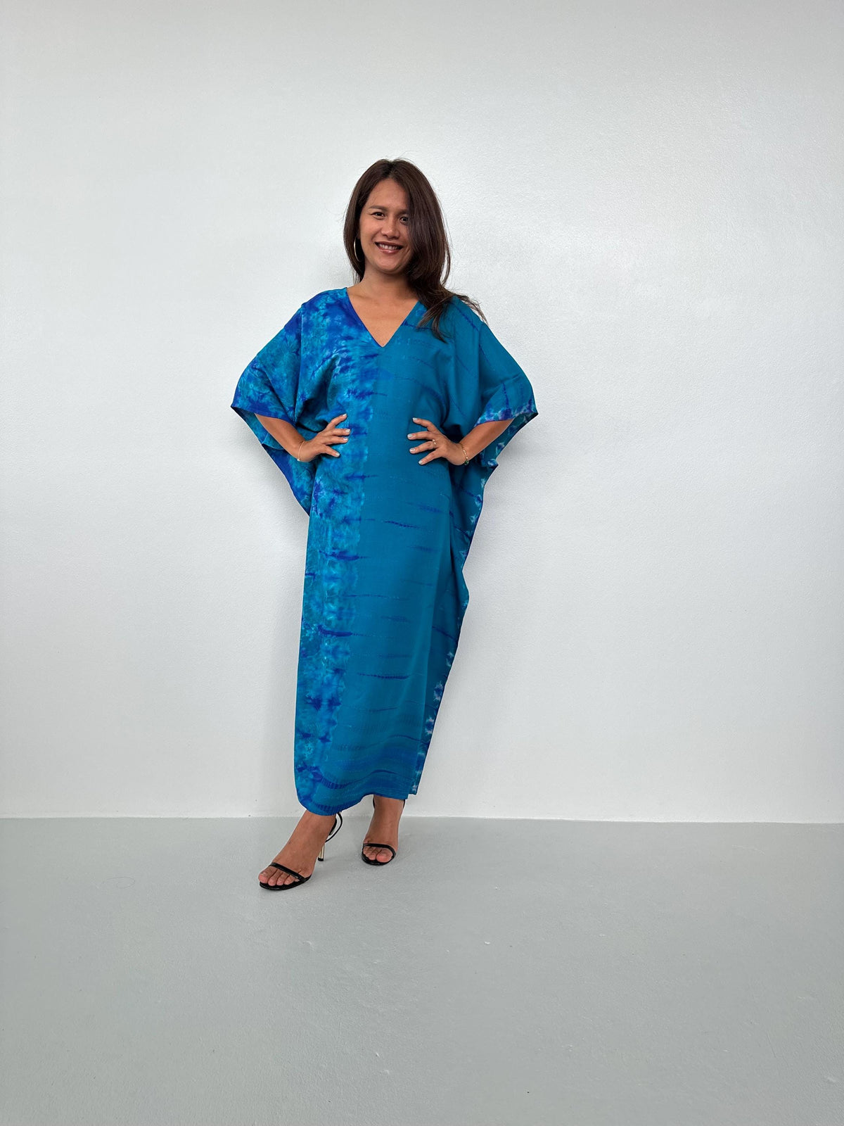 Nora Kaftan in Sapphire Tie Dye