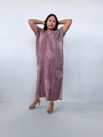 Mala Handworks Callie Petite Hand-Painted Kaftan in Mauve
