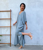 MALA handworks Camila Kaftan in Light Gray