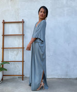 MALA handworks Camila Kaftan in Light Gray