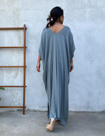 MALA handworks Camila Kaftan in Light Gray