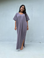 Mala Handworks Daria Cotton Kaftan in Lavender