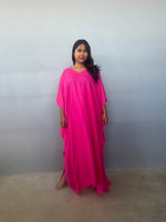 Eva Kaftan in Fuchsia - Mala Handworks