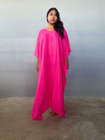 Eva Kaftan in Fuchsia - Mala Handworks