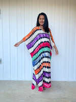 MALA handworks  Eva Kaftan in Rainbow Tie Dye