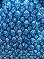 MALA handworks  Evelyn Kaftan in Blue Pattern