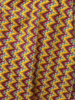 MALA handworks  56 Evelyn Kaftan in Yellow and Abstract Pattern