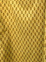 MALA handworks  56 Evelyn Kaftan in Yellow and Floral Pattern
