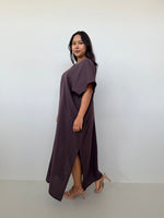 Mala Handworks Gloria Cotton Kaftan in Espresso