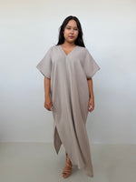 Mala Handworks Gloria Cotton Kaftan in Sand